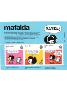 2024 - Foglietto San Marino Mafalda 3 val.
